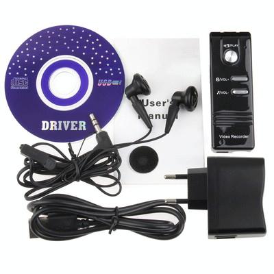 Digital Voice Recorder MP3 Player with 4GB Memory, Support Camera, TF Card, Built in rechargeable Lithium-ion battery (156)