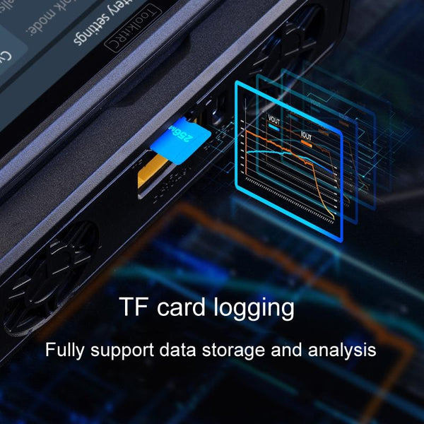 ToolkitRC M8D Colored Screen Dual Drone Aerial Powerful Balance Battery Charger(Black)