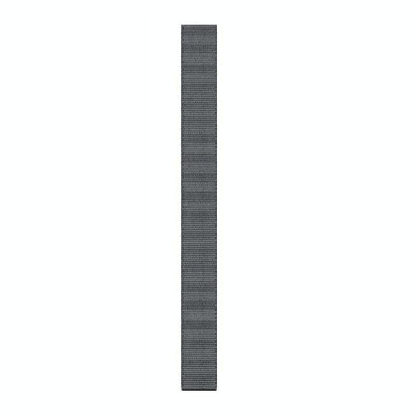 For Garmin Fenix 6 22mm Knitted Nylon Loop Watch Band(Grey)