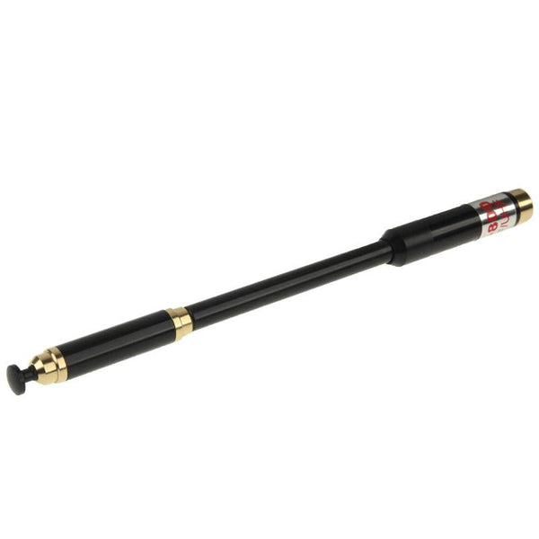 AL-800 Dual Band 144/430MHz High Gain SMA-F Telescopic Handheld Radio Dual Antenna for Walkie Talkie, Antenna Length: 22cm / 86cm