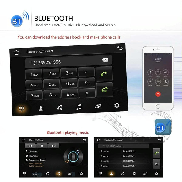 A3040 For Volkswagen 7-inch 2+32G Android Car Navigation Central Control Large Screen Player With Wireless CarPlay, Style:Standard+4Lights Camera