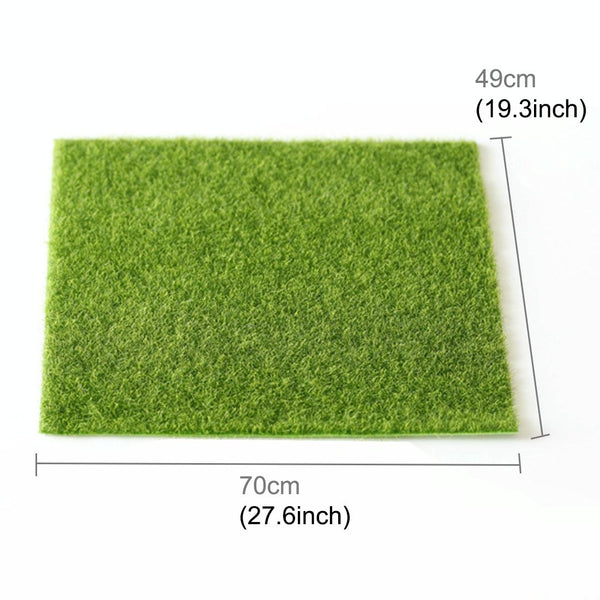 Simulation of Small Lawn Moss Micro-landscape Green Grass Landscape Home Creative Lawn Moss Jewelry Micro Simulation of Creative Landscape Ecological Lawn, Size: 49 x 70cm