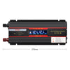 XUYUAN 6000W Car Inverter LCD Display Converter, US Plug, Specification: 12V-110V