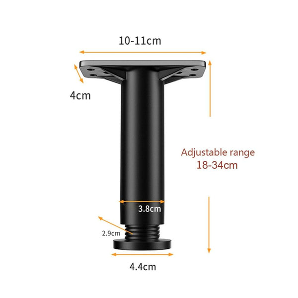 18cm Bed Board Support Weight-Bearing Bracket Bed Leg Support Foot Rest