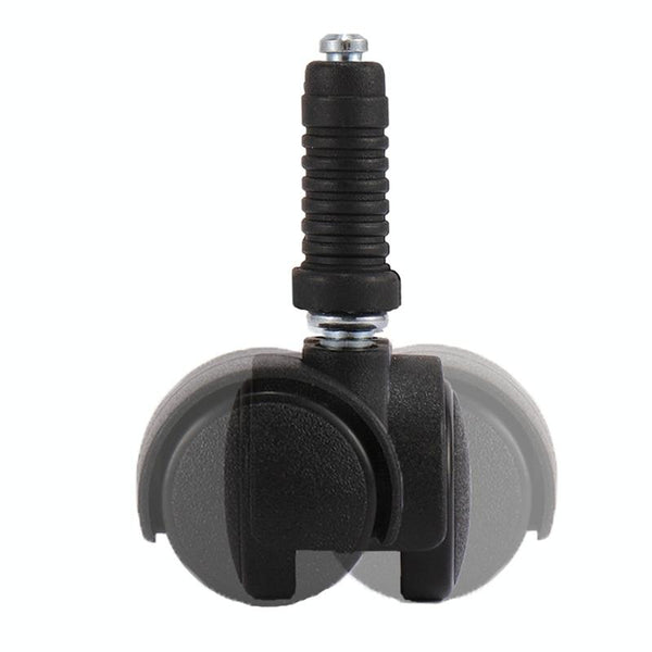 10pcs Swivel Furniture Casters Office Chair Baby Crib Sofa Wheel, Spec: 1.5 Inch Without Brake