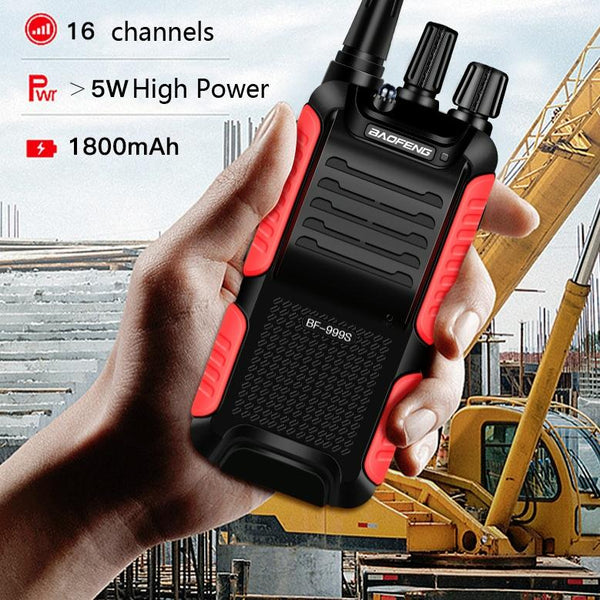 Baofeng BF-999S Handheld Outdoor FM high-power Walkie-talkie, Plug Specifications