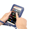 Universal Crazy Horse Texture Touch Screen Wallet Style PU Leather Shoulder Bag for Galaxy Note 8 & Mega 6.3, Huawei Mate 8 / Mate 7, etc. 6.3 inch Below(Dark Blue)