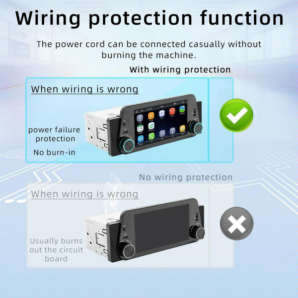 5-Inch Wireless MP5 Car Universal Bluetooth Hands-Free Radio(F152W)