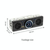 12 V Car MP3 Bluetooth Player Plug And Play FM Automobile Radio(Black)