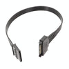 30cm Power Supply SATA 15Pin Male And Female Extension Cable Durable Hard Disk Drive Power Connection Cables