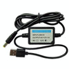 2pcs DC 5V to 12V USB Booster Line Mobile Power Cord
