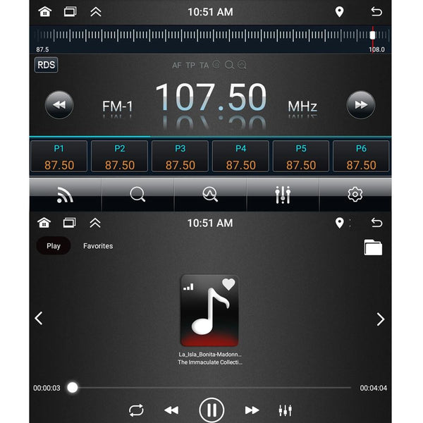 For BYD F3 7 inch Car Android Navigation Bluetooth FM Radio, Memory: 2+64G