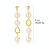 1030402308 Bead Length Stud Earrings Jewelry