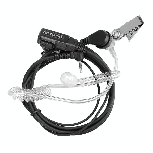 RETEVIS C2007A 2.5mm Air guidance Covert Earphone Walkie Talkie for RT388 / RT628 / RT49 / RT649 / RT38 / RT638