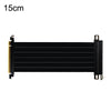PCI-E 3.0 16X 180-degree Graphics Card Extension Cable Adapter Cable, Length: 15cm