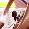 ZJ025MR Stick-on Clip-on Lavalier 2.5mm Jack Mono Microphone for Car GPS / Bluetooth Enabled Audio DVD External Mic, Cable Length: 3m