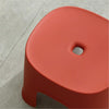 Household Bathroom Row Stools Plastic Stools Thickened Low Stools Square Stools Small Benches, Colour: Black Children