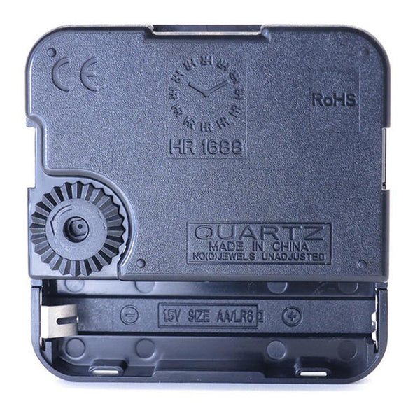2 PCS HR1688 Quartz Clock Mechanism Movement,Spec:  22.5mm/ 14.5mm