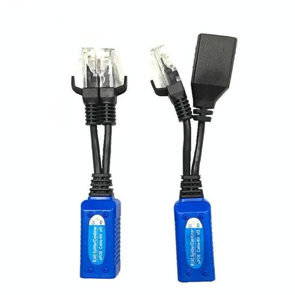 Anpwoo UPOE02 PoE Splitter Extender Adapter (2-Pack)