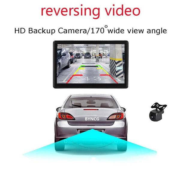 X70-1 Car 7 inch IPS Portable Smart Screen Wireless Screen Projection Carplay Android Auto, with Reversing Camera(Black)