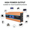 Carmaer Modified Sine Wave 24V to 220V 1600W Car Multi-function Double Digital Display Inverter Household Power Converter