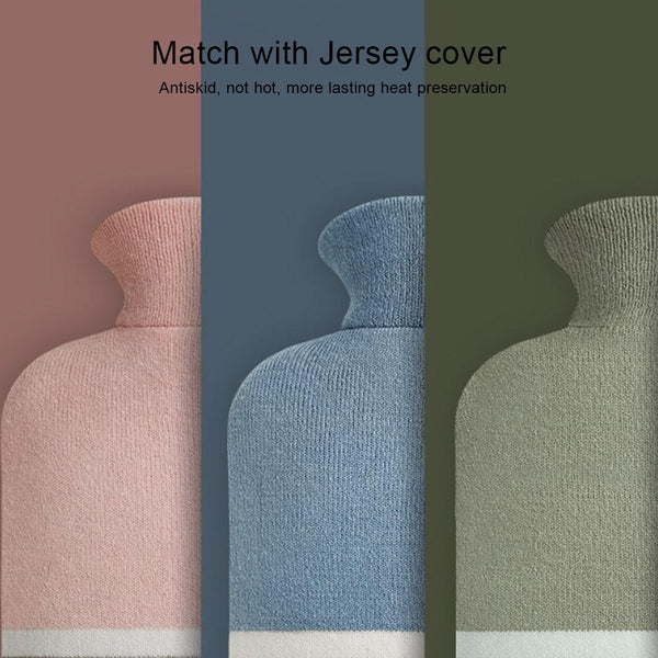 Large Explosion-proof Water-injected PVC Warm Water Bag, Spec: 1000ml (Bean Green)