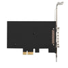 PCIE to DB9 RS232 Serial Port Expansion Card PCI-E Express Riser Card Converter