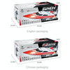 HongXunJie HJ806 2.4Ghz Water Cooling High Speed Racing Boats with Remote Controller, Auto Flip Function, 200m Control Distance(Red)