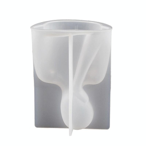 Silicone 3D Family Thinker Resin Mold for Candle Soap Epoxy Resin Art Craft Making, Spec: Father