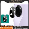 For Honor 100 Pro imak Black Version HD Glass Rear Camera Lens Film, Self-positioning Version