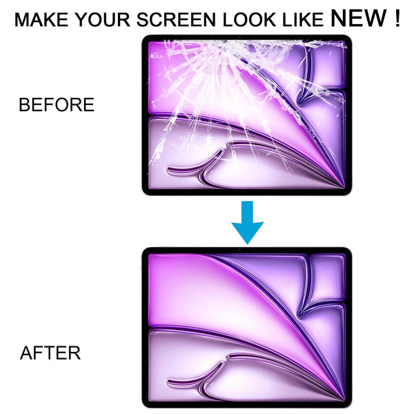 iPad Air 5 (2024) Front Glass Screen Replacement with OCA