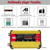 SOLIKE TECH 300W Modified Sine Wave Inverter with Bluetooth MP3/FM Multimedia Player 12V to 220V