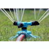 Garden Automatic Rotating Nozzle 360 Degree Rotary Automatic Sprinkler Garden Lawn Watering Nozzle Irrigation Nozzle with 3/4 inch Water Hose Connector
