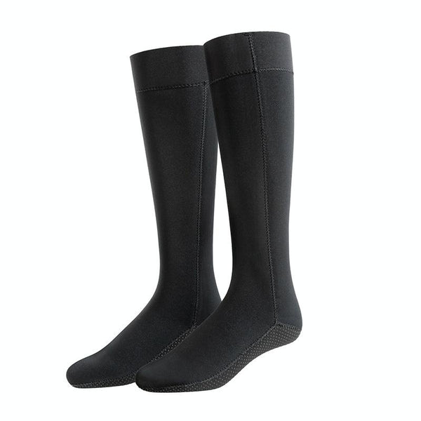 3mm Diving Socks Swimming Warm Deep Diving Waterproof Long Tube Beach Socks, Size: S