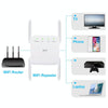 1200Mbps 2.4G / 5G WiFi Extender Booster Repeater Supports Ethernet Port White UK Plug