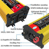 SOLIKE TECH 300W Modified Sine Wave Inverter with Bluetooth MP3/FM Multimedia Player 12V to 220V