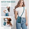 CaseMe Me40 Vertical Multifunctional Shoulder Crossbody Phone Bag(Blue Green)