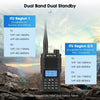 RETEVIS RA89 UV Dual-segment IP68 Waterproof Dual-guard Dual-standby Walkie Talkie(EU Frequency 144-146/430-440MHz)