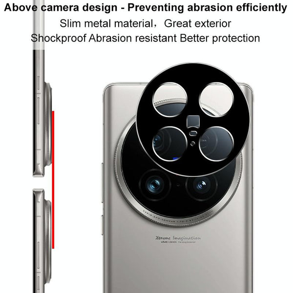 For vivo X100 Ultra IMAK Metal Camera Lens Protector Cover