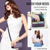 CaseMe ME30 Max Multifunctional Large-Capacity Shoulder Crossbody Phone Bag(Purple)