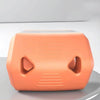 Jawline Exerciser Thin Jaw Bite Force Ball Facial Muscle Depression Masseter Muscle Trainer Orange 35 Pounds