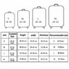 Travel Abrasion-resistant Elastic Luggage Protective Cover Suitcase Dust Covers, Size:29-32 inch(Gradient Ripple)