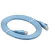 3m CAT6 Ultra-thin Flat Ethernet Network LAN Cable, Patch Lead RJ45 (Blue)