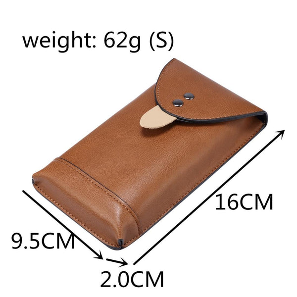 For 5.4 Inch or Below Smartphones Mobile Phone Universal Fanny Pack Leisure Sports Phone Case(Coffer)