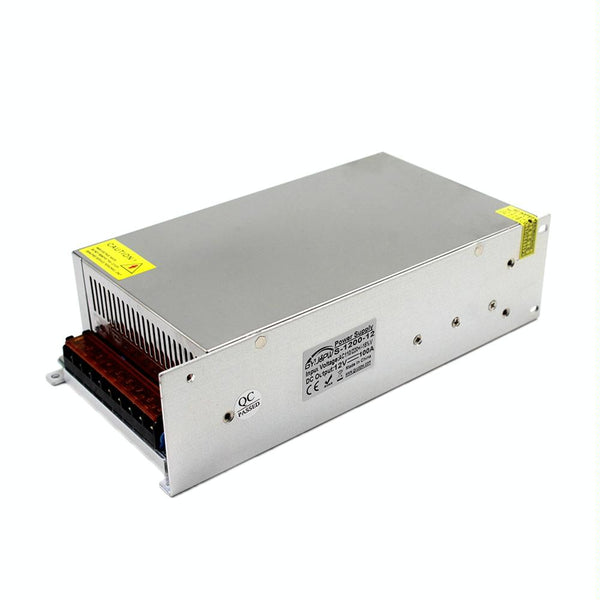S-1200-12 DC12V 100A 1200W LED Light Bar Monitoring Security Display High-power Lamp Power Supply, Size: 245 x 125 x 65mm