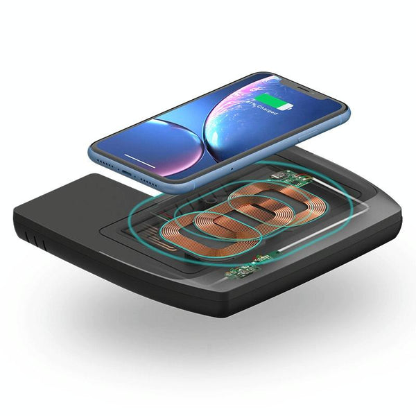 Car Qi Standard Wireless Charger 10W Quick Charging for 2016-2021 Honda Civic, Left Driving