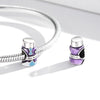 S925 Sterling Silver Mini Vacuum Cup Beads DIY Bracelet Necklace Accessories
