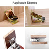 Collapsible Hinge Furniture Table Splicing Hardware With 10 Screws, Model: 180 Degree Silver