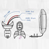 12-24V Bus Handlebar Installed USB Fast Charging Charger, Specifications: 2U QC+QC