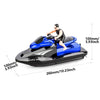 809  2.4G Remote Control Motor Speed Boat High Speed Electric Yacht Model Children Water Toys, Specification Single Battery (Red)